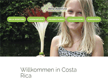 Tablet Screenshot of bella-aventura.com
